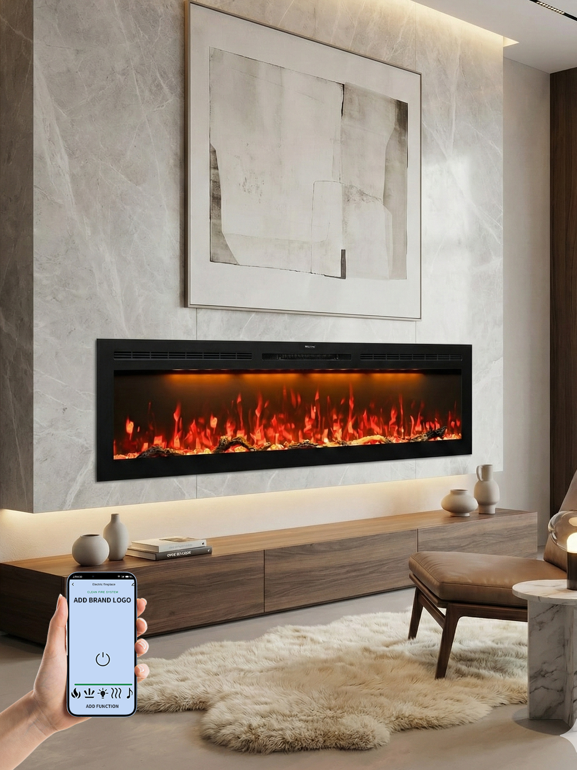 Smart Control Fireplaces