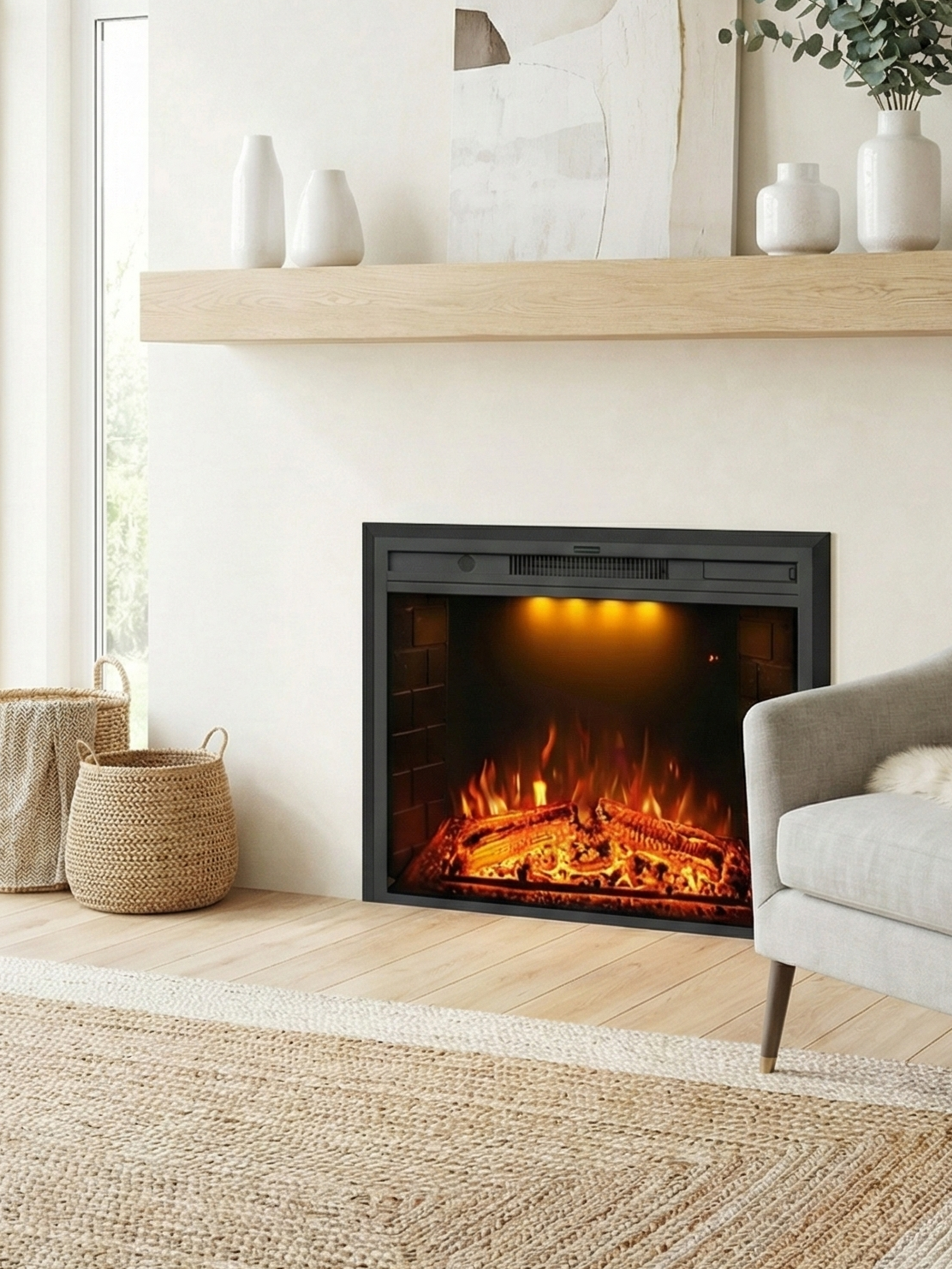 Inserts Electric Fireplace