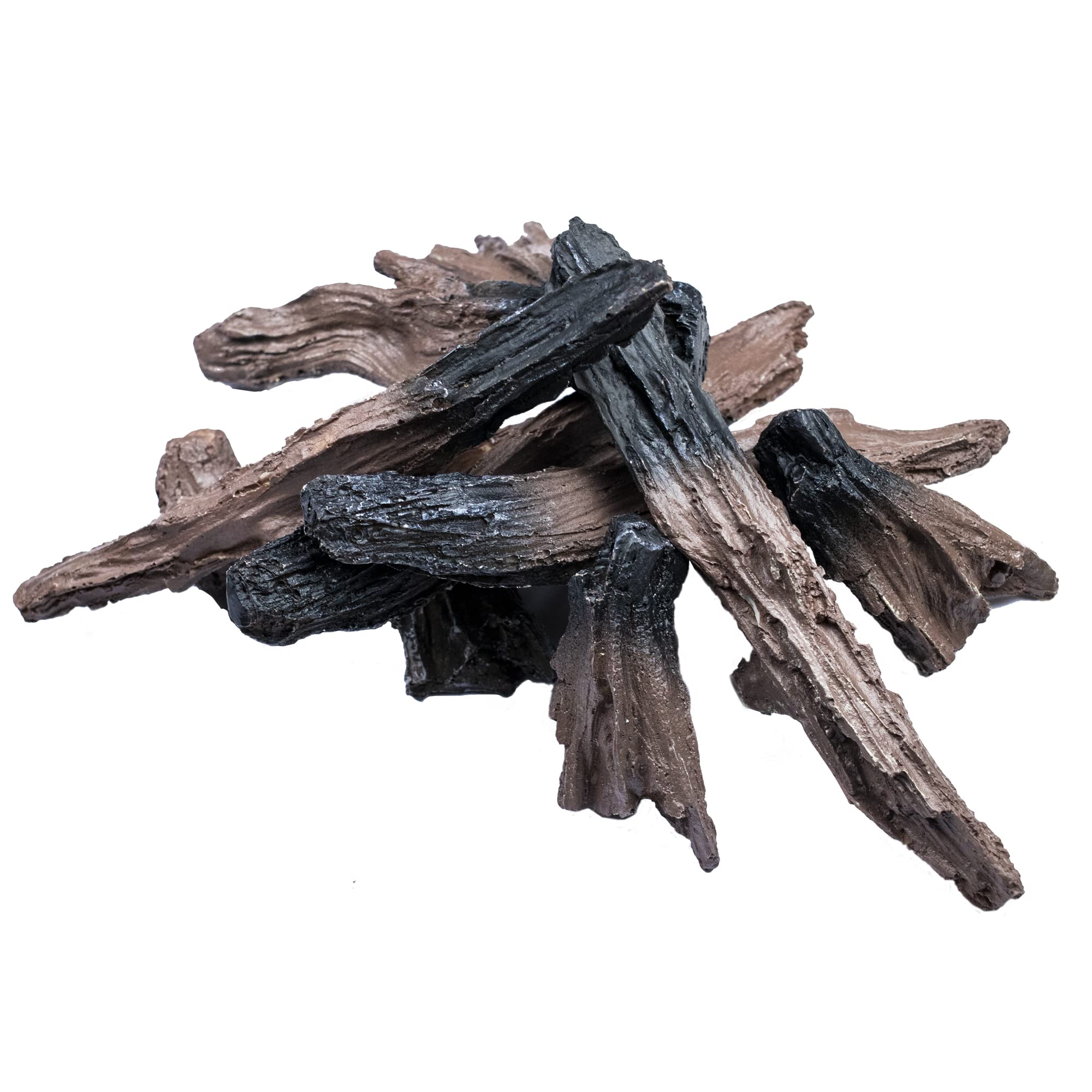 Dreamflame Logs for Electric Fireplace Realistic Synthetic Resin Log