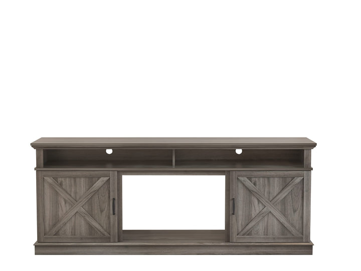 Dreamflame Fireplace TV Stand with 26 inch Electric Fireplace (Crystal)