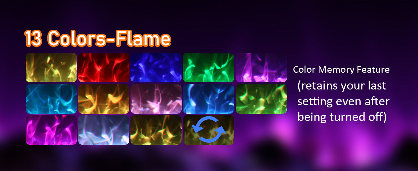 EFRpro 80" Smart Electric Fireplaces Inserts, Remote & Touch Screen & APP Control, Recessed & Wall-Mounted Fireplace Heater - Detail 1